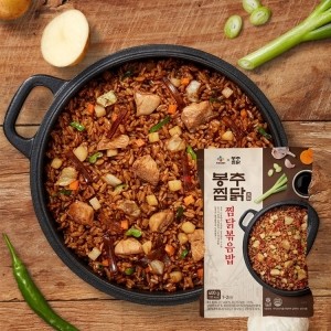 [3팩세트]헬씨누리X봉추찜닭 찜닭볶음밥 400g 3팩