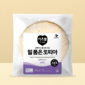 [2세트]이츠웰 밀품은또띠아(6인치_12장 240g/EA)