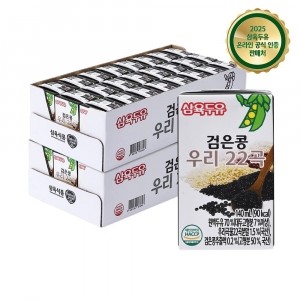 삼육두유 검은콩 우리22곡두유 140ml 48팩