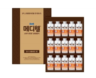 [선물세트] 메디웰 감사 선물세트 1호 (구수한 누룽지맛 200ml 15팩)