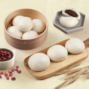 아이누리X자연드림 단팥듬뿍우리밀찐빵1kg(50gX20입)