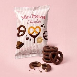 스낵24 미니프레첼 초코 40g 8개입