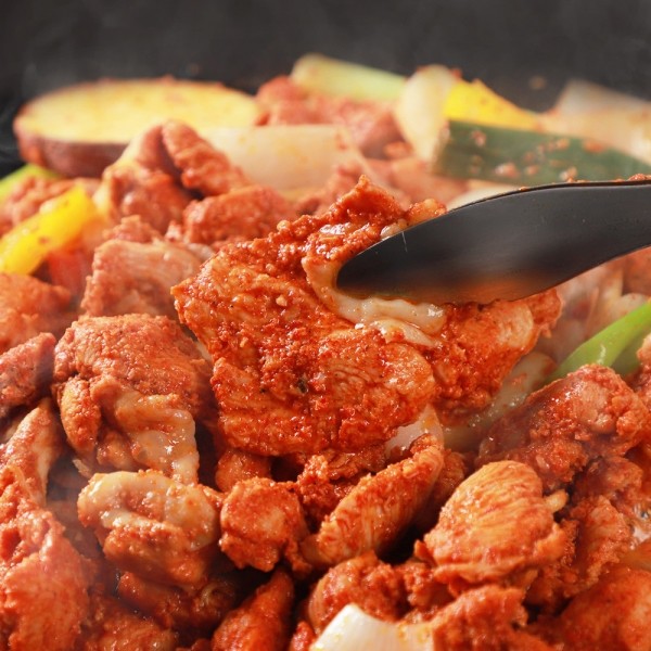 ★타임특가★국내산 닭으로 만든 순살 춘천닭갈비 500 x 2팩