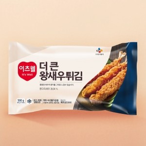 [직영특가]이츠웰 더큰왕새우튀김 500g(50gX10미)