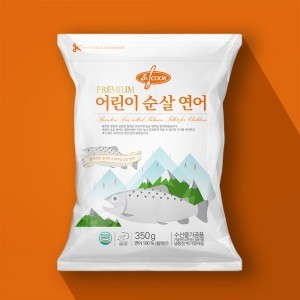 앤쿡 어린이 순살 연어 350g