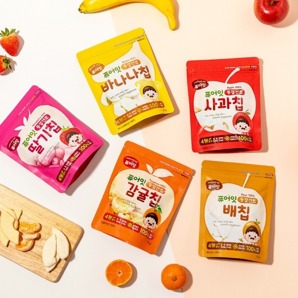 CJ프레시마켓,퓨어잇 동결건조 과일칩 5종 모음