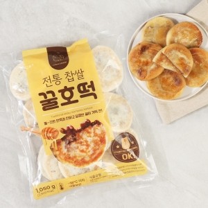 전통 찹쌀 꿀호떡 1.05kg x 1팩 (15개입)