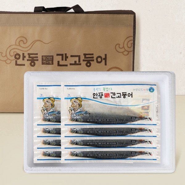 CJ프레시마켓,이동삼 안동간고등어 순살 120g x 25팩 선물세트