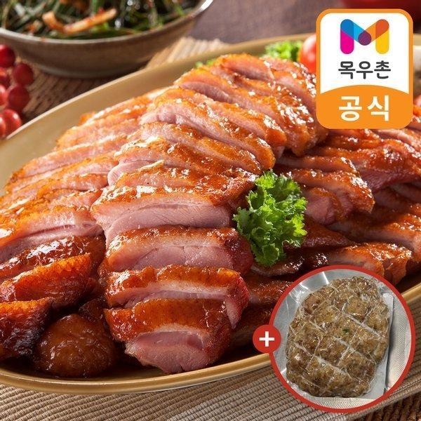 CJ프레시마켓,[집밥기획전] 허브갈릭 훈제오리 슬라이스 210g x 10팩 + 소스 5봉 (떡갈비 증정)