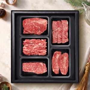 1++등급 제주 한우 선물세트 1.6kg (등심400g+갈비살300g+채끝300g+특수 300g+부채300g)