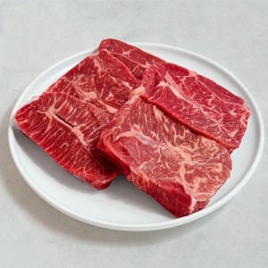 미국산 부채살 2.5cm 1kg (스테이크용) / 초이스등급