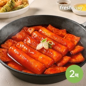 [프레시지] 고래사어묵 어묵통가래떡볶이 515g (대파) x2팩