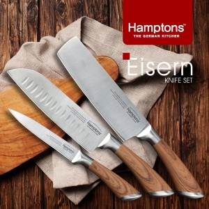 ★Draw★ [Hamptons] 아이전 스텐레스 주방용 칼 3종세트