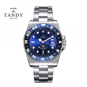 [TANDY] 탠디 고급손목시계 남성 DIA-3922 BLUE