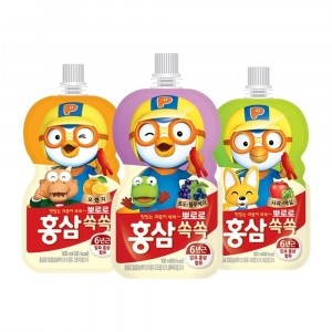 팔도 뽀로로 * 홍삼 쏙쏙 * 사과 X40개