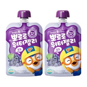 팔도 뽀로로 워-터-젤-리 포도 120ml X40개