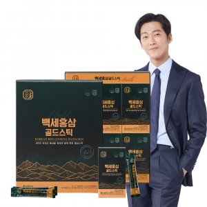 [한삼인] 백세홍삼 골드스틱 60포