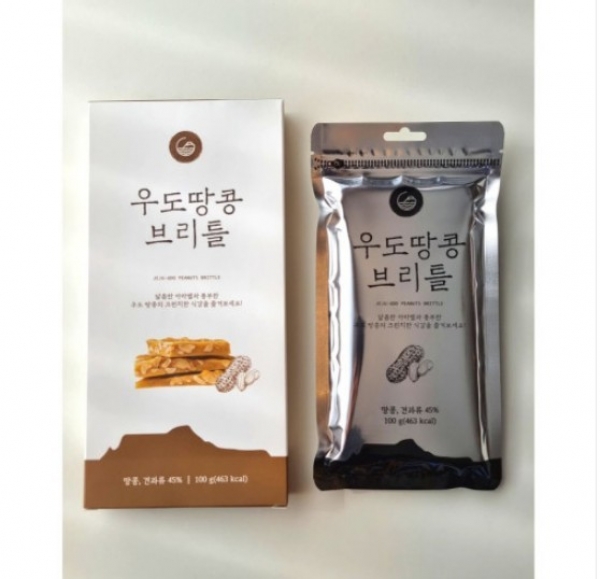 CJ프레시마켓,제주 우도땅콩브리틀 100g