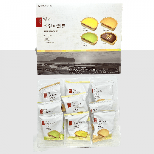 CJ프레시마켓,제주 리얼 타르트 한라봉 천혜향 녹차 우도땅콩 간식 여행선물