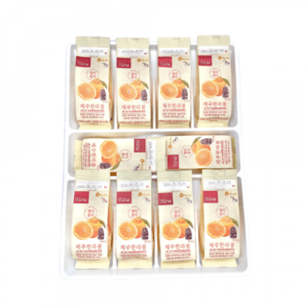 CJ프레시마켓,제주 한라봉 젤리블리 60g x 10개입 아이 간식 여행 선물 대만젤리 쉐프엠