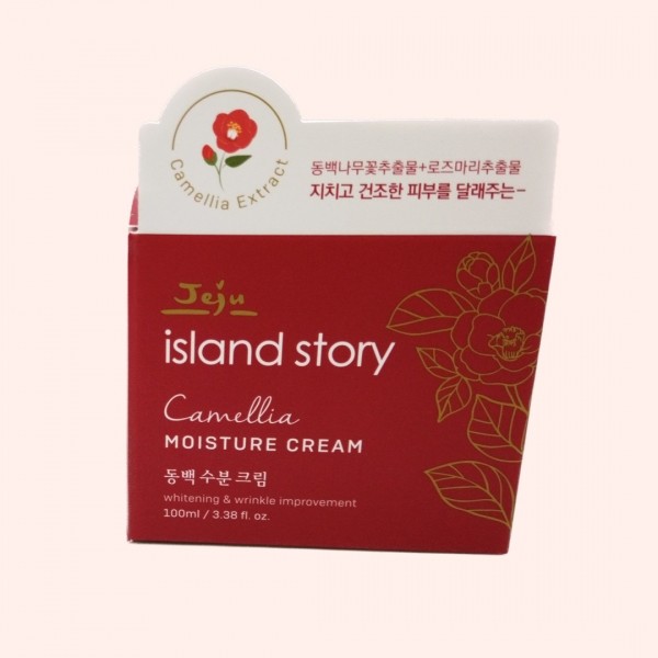 CJ프레시마켓,제주 천연 동백수분크림 100ml 아일랜드스토리