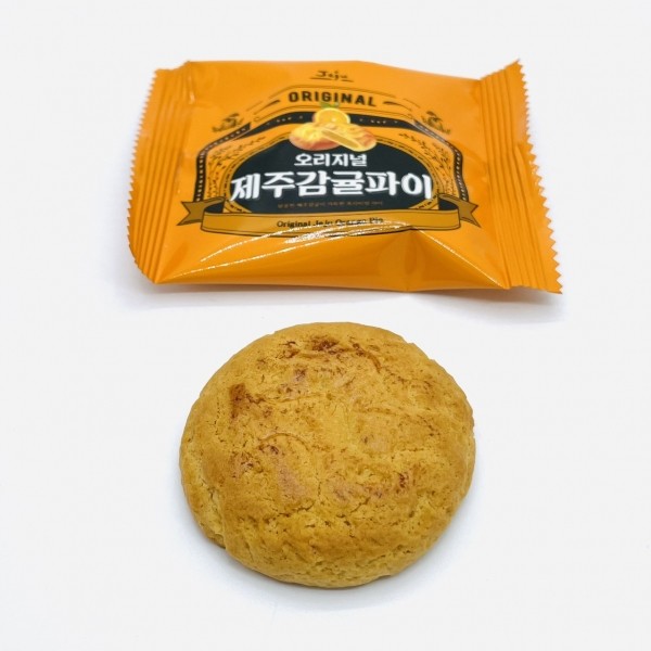 CJ프레시마켓,제주 오리지널 감귤파이 오메기떡파이 2종 쿠키 타르트 과자 사무실간식 여행 선물 기념품