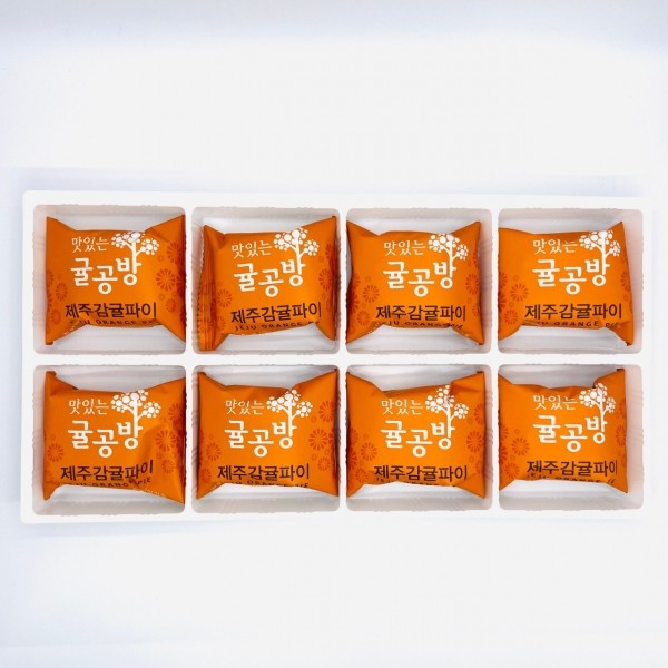 CJ프레시마켓,제주 맛있는 귤공방 한라봉 감귤 파이 8개입 대만 파인애플 케익 여행 선물 기념품