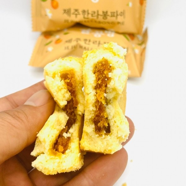 CJ프레시마켓,제주 맛있는 귤공방 한라봉 감귤 파이 8개입 대만 파인애플 케익 여행 선물 기념품