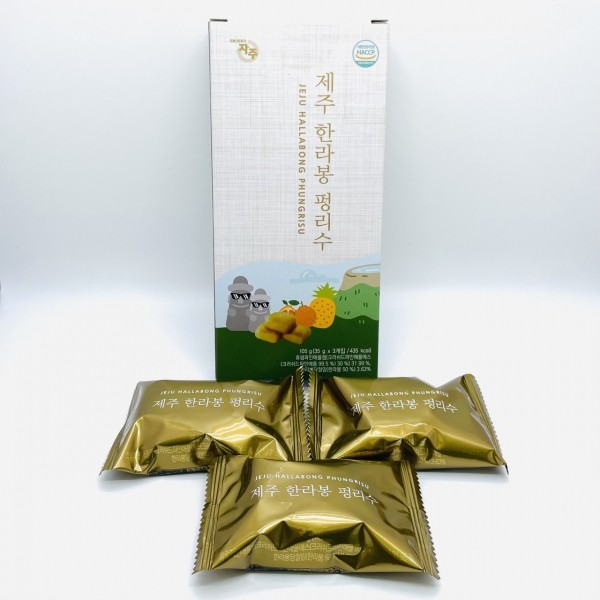 CJ프레시마켓,제주 한라봉 펑리수 3개입 감귤파이 타르트
