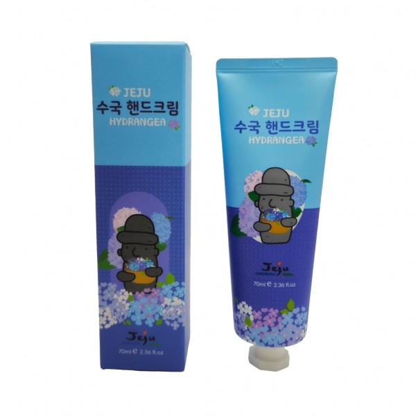 CJ프레시마켓,제주 갬성 핸드크림Set 70ml x 4개입 선물세트 향좋은 고보습 선물 여행 기념품