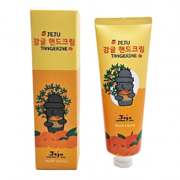 CJ프레시마켓,제주 갬성 핸드크림Set 70ml x 4개입 선물세트 향좋은 고보습 선물 여행 기념품