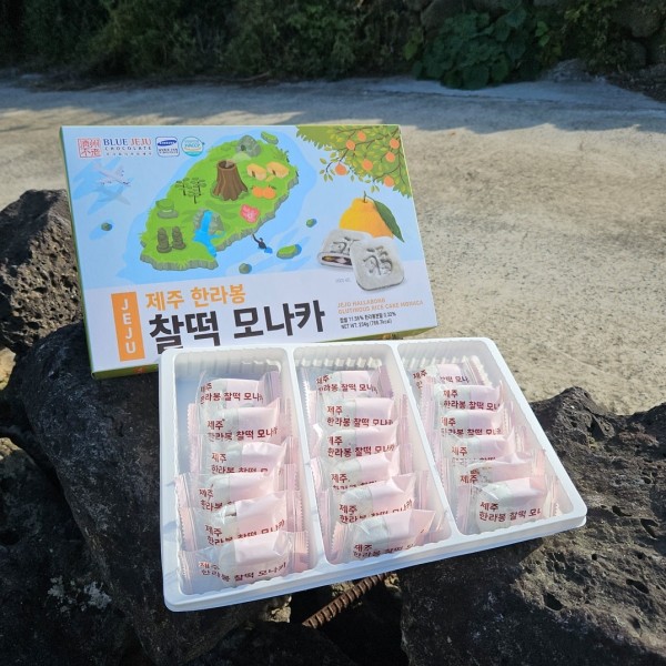 CJ프레시마켓,제주 한라봉 찰떡 모나카 명품 제주여행선물 어른간식 티타임간식