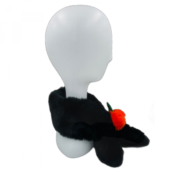 CJ프레시마켓,제주갬성 털목도리 블랙 23cm