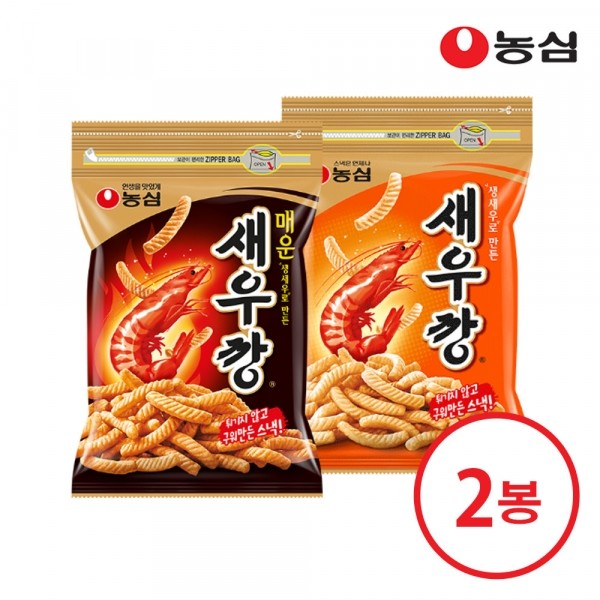 CJ프레시마켓,농심 새우깡400g+매운새우깡400g