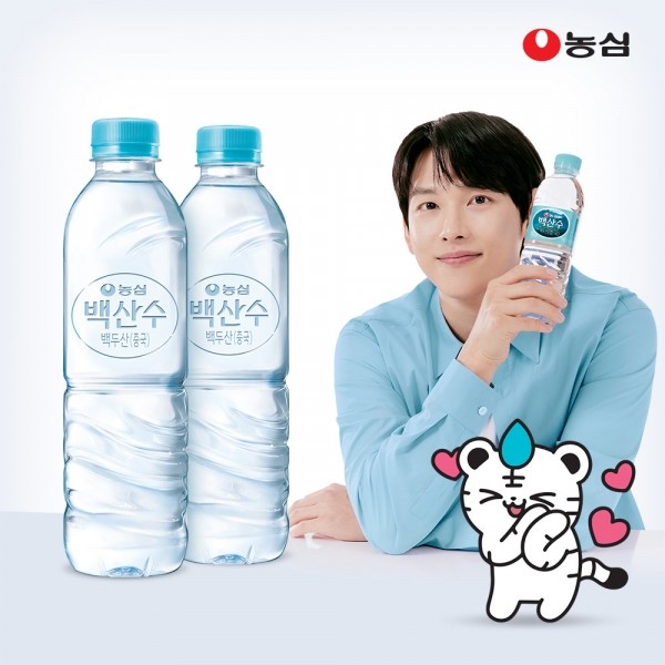 CJ프레시마켓,농심 백산수 무라벨 500ml 40병 생수