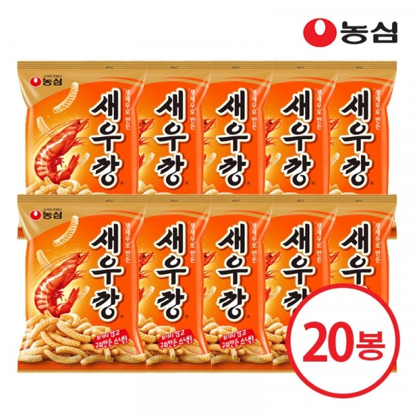 CJ프레시마켓,농심 농심 새우깡 90g x 20개